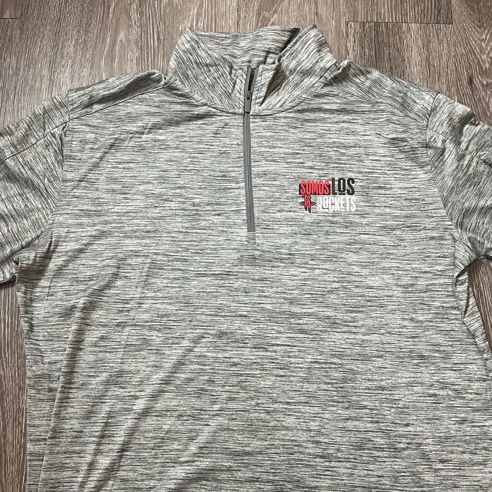 Houston Rockets somos los rockets Quarter zip pullover XL - Picture 2 of 5